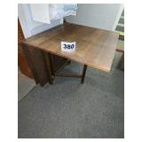 WIDE WALNUT GATELEG  TABLE