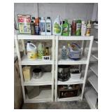 (2) SHELVES & CONTENTS