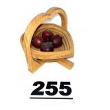 HEART SHAPED MINI APPLE BASKET