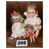 (3) MISC BABY DOLLS