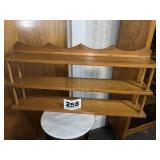 HANGING WOODEN SHELF