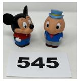 1980 IDEAL MICKEY & JIMINY CRICKET DOLLS