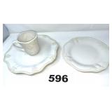 NIB LENOX BUTLER'S PANTRY GOURMET SERVICE FOR 4