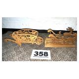 SCROLL WHEELBARROW AND SLEIGH