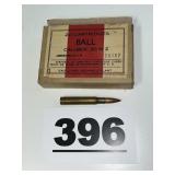 (20) 30 CAL M-2 ROUNDS (NO SHIPPING THIS LOT)