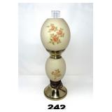 FENTON GONE WITH THE WIND PARLOR LAMP