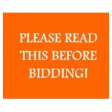 PLEASE READ AUCTION TERMS & CONDITIONS