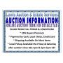 AUCTION INFORMATION