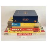 Stack Of Board Games - Monopoly-Yahtzee-Tripoley