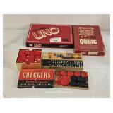 Stack Games - Uno-Checkers-Dominos