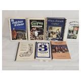 Selection of Seven Spiral Bound Cookbooks