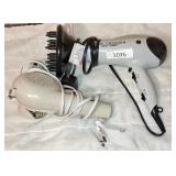 Two Electric Hair Dryers - Tested - Works