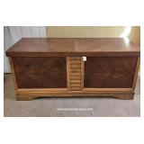Aroma Tested Cedar Blanket Box w/ Key