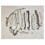 LArge Selection Silver Tone Costume Jewelry