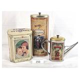 Modern Edition Vintage Style Metal Tins