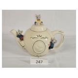 Merry Mousetales Decorative Ceramic Tea Pot