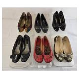 Six Pairs Ladies Shoes