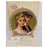 Norman Rockwell Meeting On The Path Plate