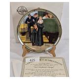 Norman Rockwell An Orphans Hope Collector Plate
