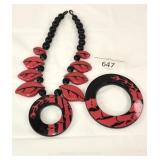 Chunky Costume Jewelry Necklace & Bracelet Set