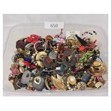 Tote Filled With A Huge Selection of Earrings