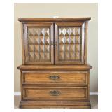 1960s-70s Five Drawer Chest w/ Doors