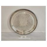 WM Rogers Silver Plate Serving Tray 871