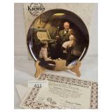 Norman Rockwell Grandmas Treasure Chest Plate