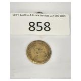 1904 Republique Francaise 25 Centimes Coin