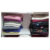 Shelf of Pullovers & Sweaters