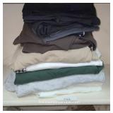 Shelf of Ladies Stretch Leggings