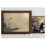 Two Vintage Framed Prints