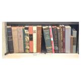 Shelf Loaded With Classic & Timeless Classic Books