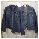 Ladies Coldwater Creek & Levis Denim Jackets