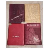 El Coyote HS Annuals 1950s