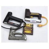 Three Staplers - Two Electric