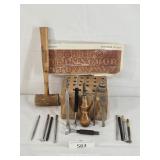Small Collection of Leather working Tools