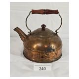 Paul Revere Shoppe Copper Tea Kettle