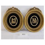 Two Roman Inspired Wall Hangings