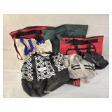 Mixed Lot Fabric & Vinyl Totes