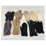 Ten Pair Soft Fashion & Driving Gloves
