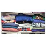 Shelf of Sweatshirts