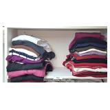 Shelf of Short Sleeve Knit Tops