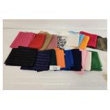 Selection of Colorful Head Scarves