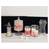Various Styles Bathroom Counter Jars & Canisters
