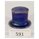 Imperial Glass Vintage Carnival Glass Top Hat