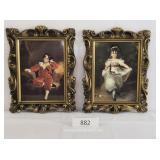 Master & Miss Lawrence Framed Prints