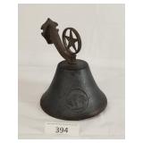 Cast Iron Bell w/ Star on Top
