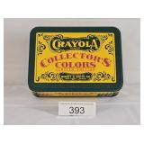 Crayola Collector Colors Tin w/ Modern Crayons