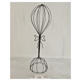 Black Wire Decorative Hat Stand
